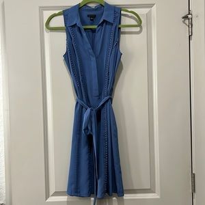 Ann Taylor Blue Dress